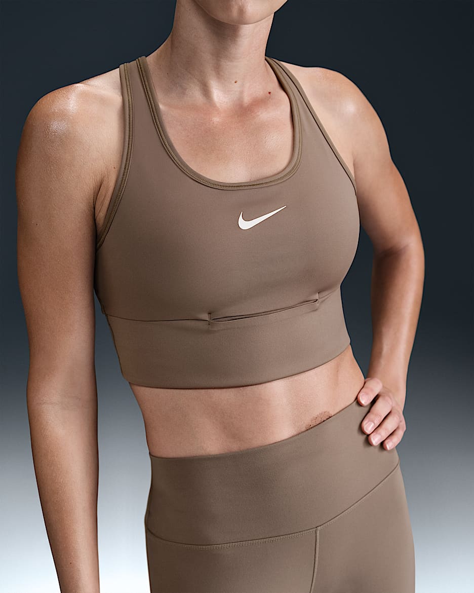 Nike sports bra padded online